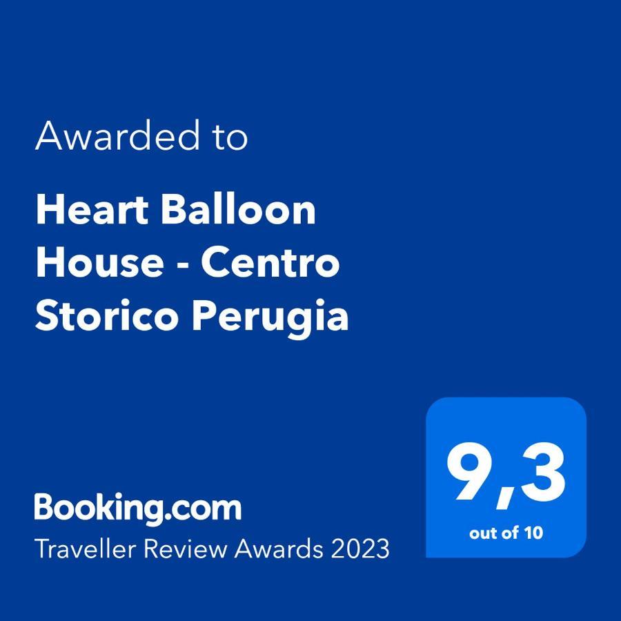 Heart Balloon House - Centro Storico Perugia Apartamento Exterior foto